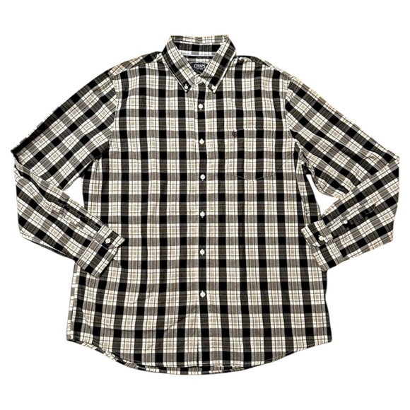 Chaps Other - Black & White Plaid Shirt